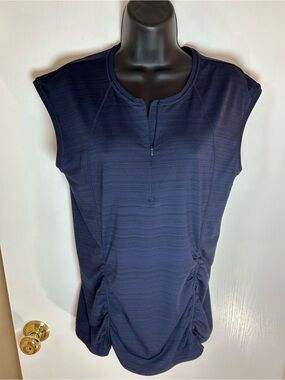 Athleta Pacific Navy Blue Top Medium